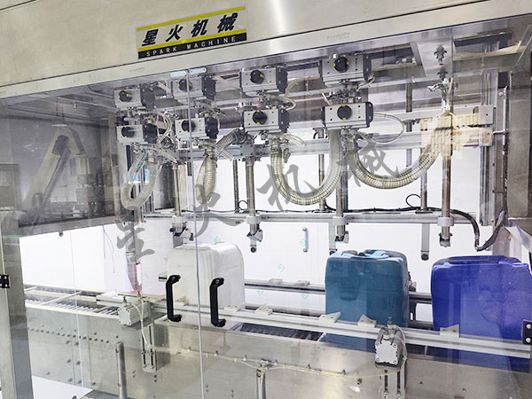全自动大桶液体称重灌装机